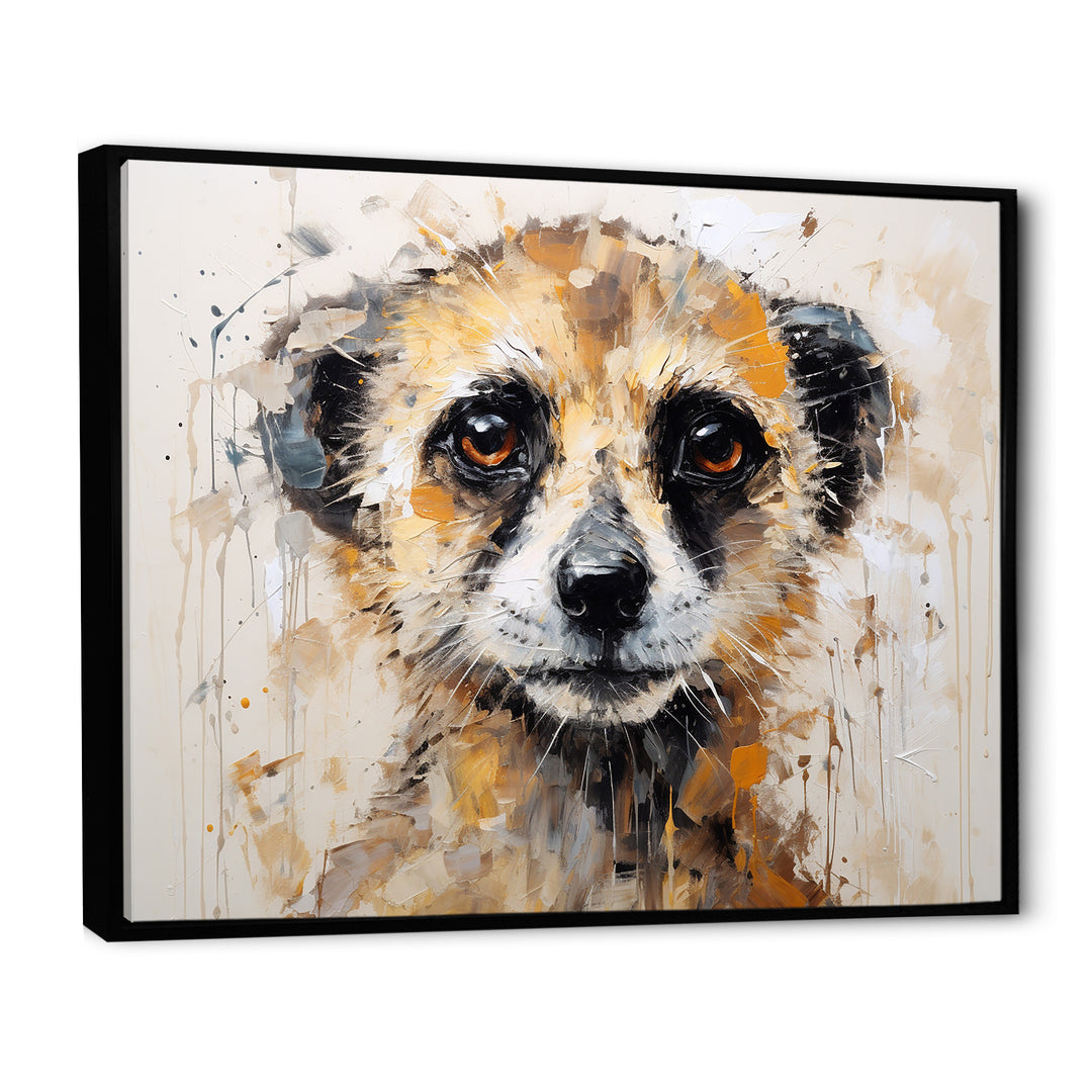 Cute Meercat Portrait - Meercat Wall Decor