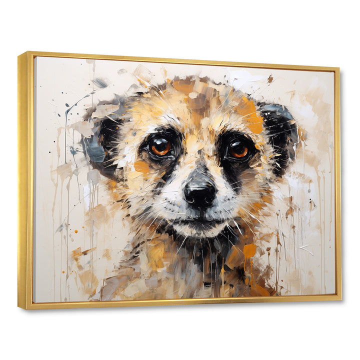 Cute Meercat Portrait - Meercat Wall Decor