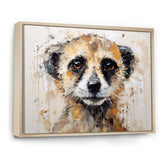 Cute Meercat Portrait - Meercat Wall Decor