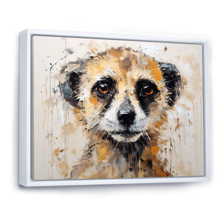 Cute Meercat Portrait - Meercat Wall Decor