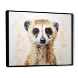 Minimalism Meercat Portrait - Meercat Wall Decor