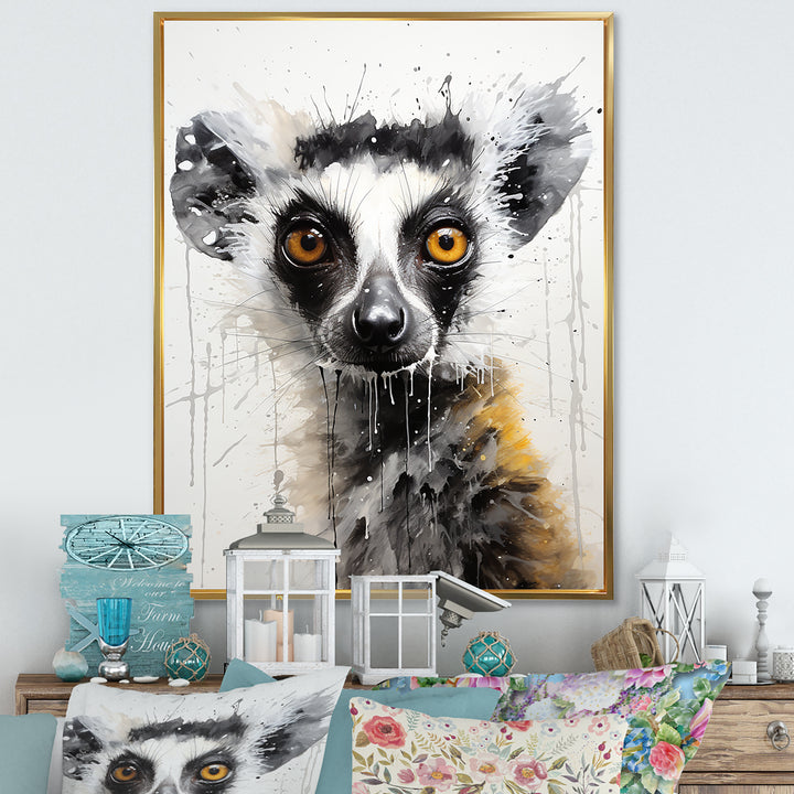 Curious Meercat Portrait - Meercat Wall Art Prints