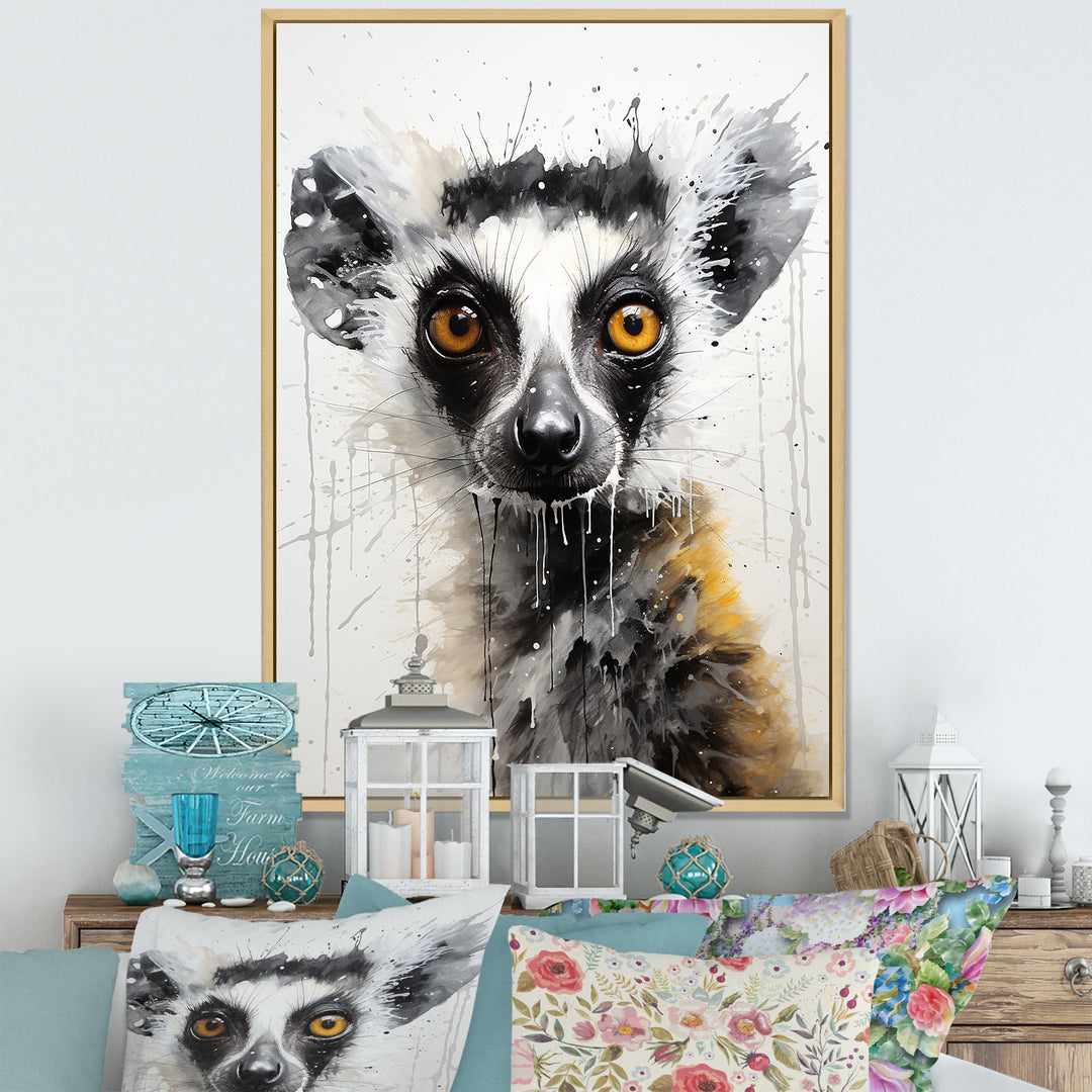 Curious Meercat Portrait - Meercat Wall Art Prints