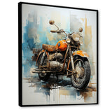 Surreal Motorcycle Journey - Motorcycle Canvas Wall Art
