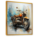 Surreal Motorcycle Journey - Motorcycle Canvas Wall Art