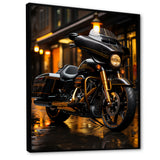 Urban Streeter Motorcycle - Motorcycle Canvas Wall Art