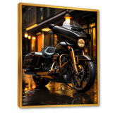 Urban Streeter Motorcycle - Motorcycle Canvas Wall Art