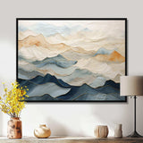 Majestic Mountain Peaks - Landscapes Canvas Wall Art