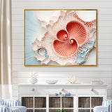 Coral Chamber Nautilus Spiral - Nautilus Wall Art Prints