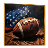 Patriot USA Football Ballon - NFL Canvas Wall Art
