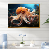 Octopus Contemporary Undersea - Octopus Wall Art Prints