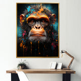 Popart Art Graffiti Apes - Orangutan Home Decor Art