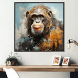 Orangutan Apes Canopy Mixed - Orangutan Canvas Wall Art