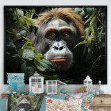 Orangutans Amidst Lush Jungle Greens Evoke - Orangutan Wall Art Prints
