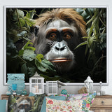 Orangutans Amidst Lush Jungle Greens Evoke - Orangutan Wall Art Prints