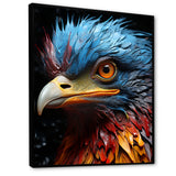 Blue Ostrich Mosaic - Ostriches Wall Decor