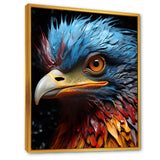 Blue Ostrich Mosaic - Ostriches Wall Decor