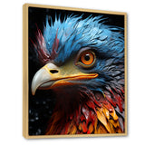 Blue Ostrich Mosaic - Ostriches Wall Decor