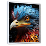 Blue Ostrich Mosaic - Ostriches Wall Decor