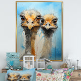 Ostriches Portrait Odyssey - Ostriches Wall Decor