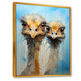 Ostriches Portrait Odyssey - Ostriches Wall Decor