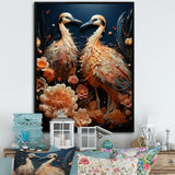 Ostriches Reverie Delight - Ostriches Wall Art Prints