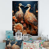 Ostriches Reverie Delight - Ostriches Wall Art Prints