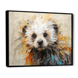 Otter Playfulness Portrait - Otter Framed Canvas Art