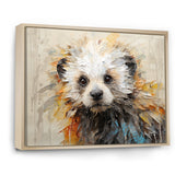 Otter Playfulness Portrait - Otter Framed Canvas Art