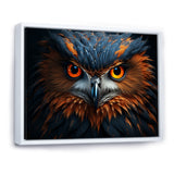Owls Wisdom Portrait - Owl Canvas Wall Art