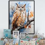 Owl Wise And Watchful Predators - Owl Wall Decor