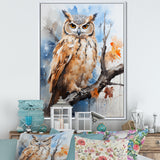 Owl Wise And Watchful Predators - Owl Wall Decor