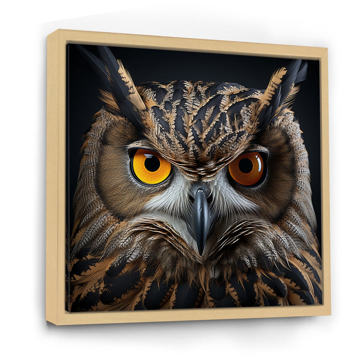 Classic Owl Eyes Of The Night - Owl Wall Art Prints