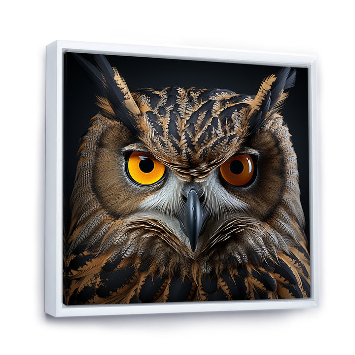 Classic Owl Eyes Of The Night - Owl Wall Art Prints