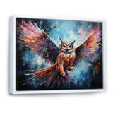 Dreamy Owls In Flight - Owl Home Decor Art