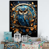 Fantasy Portrayal Of Enchanted Owl - Owl Canvas Wall Art