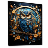 Fantasy Portrayal Of Enchanted Owl - Owl Canvas Wall Art
