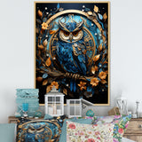 Fantasy Portrayal Of Enchanted Owl - Owl Canvas Wall Art