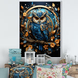 Fantasy Portrayal Of Enchanted Owl - Owl Canvas Wall Art