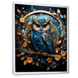 Fantasy Portrayal Of Enchanted Owl - Owl Canvas Wall Art