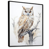 Wise And Watchful Majestic Owl - Owl Wall Art Prints