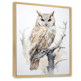 Wise And Watchful Majestic Owl - Owl Wall Art Prints