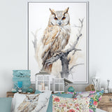 Wise And Watchful Majestic Owl - Owl Wall Art Prints
