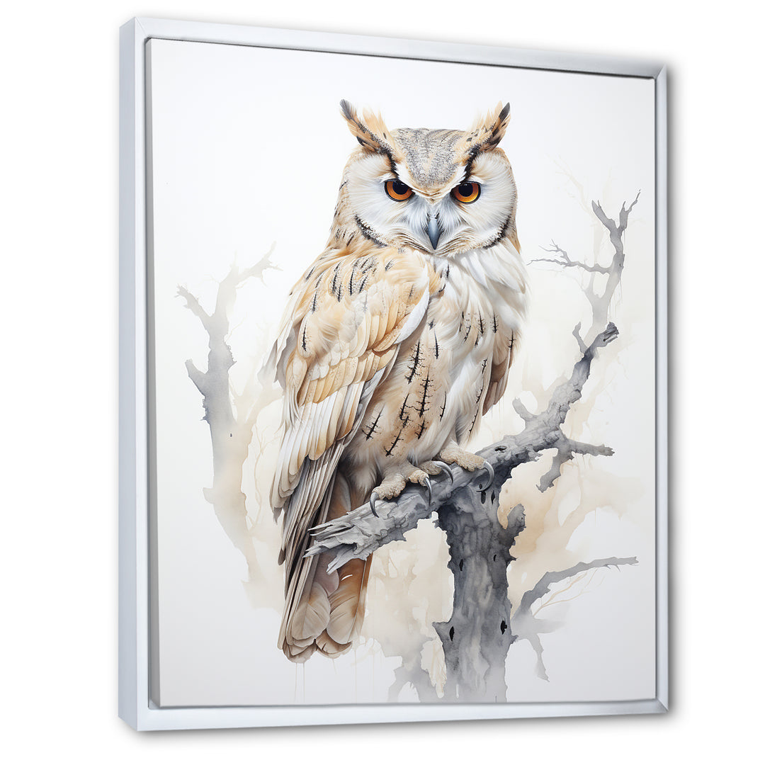 Wise And Watchful Majestic Owl - Owl Wall Art Prints