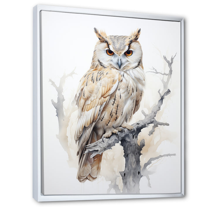 Wise And Watchful Majestic Owl - Owl Wall Art Prints