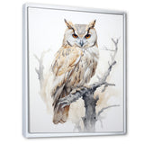 Wise And Watchful Majestic Owl - Owl Wall Art Prints