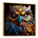 Pop Art Owl Eyes In The Shadows - Owl Bedroom Wall Art