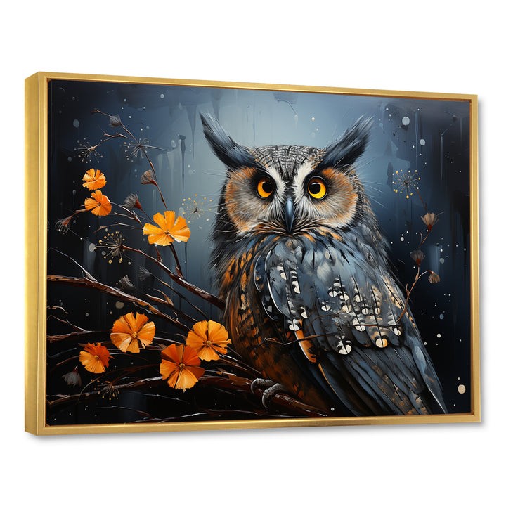 Owls Of The Silent Forest Nightfall - Owl Wall Art Prints