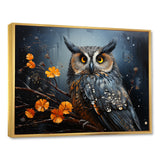 Owls Of The Silent Forest Nightfall - Owl Wall Art Prints