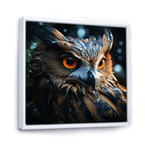 Surrealism Owl Night S Wisdom Keepers - Yellow Owl Wall Art
